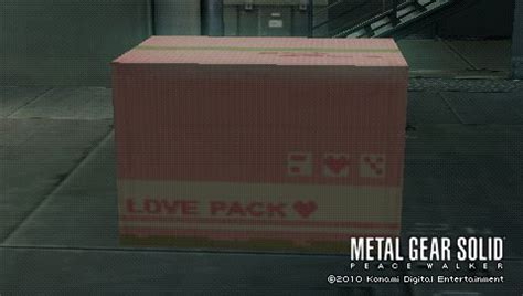 love box metal gear|love box is actually s.